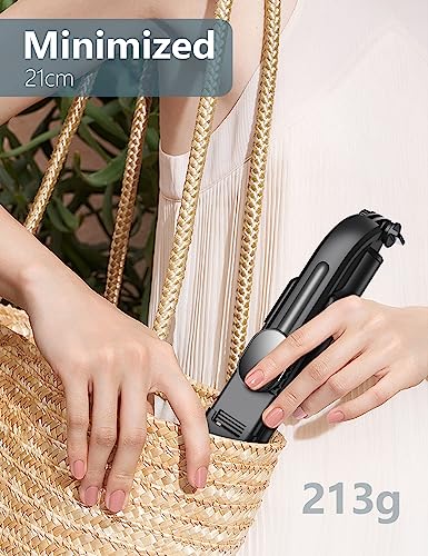 Selfie Stick Tripod with Light, 45'' Phone Tripod with Wireless Remote | Portable Travel Phone Tripod, Compatible with iPhone 16/15 Pro Max/15/14 Pro/14/13, Samsung S22/ S23 Ultra/Android Smartphone - color: Black - 45" Standard Height