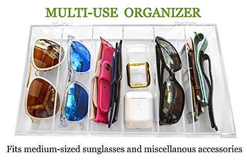 Organizer for Apple Watch Bands Case, Sunglasses, Jewelries & Accessories Holder