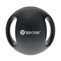 Body Sport Double Grip Medicine Ball, 12 lb. - Strength Training Weighted Exercise Tool - Softer Kettlebell Alternative for Home Fitness & Gyms