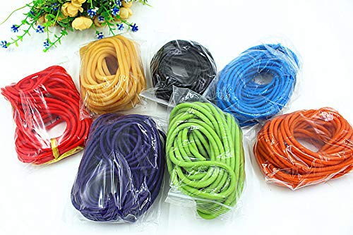 10 Meter 32FT Latex Slingshot Rubber Tube Band Hunting Catapult Elastic Bungee Tubing - color: Green