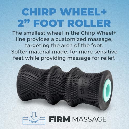 Chirp Foam Roller for Back & Neck Relief, 2-Inch Mint | Foot Roller, Foam Roller for Feet and Arches, Plantar Massage, Muscle Recovery, Compact 2 Inch - size: 2" - Deep Tissue