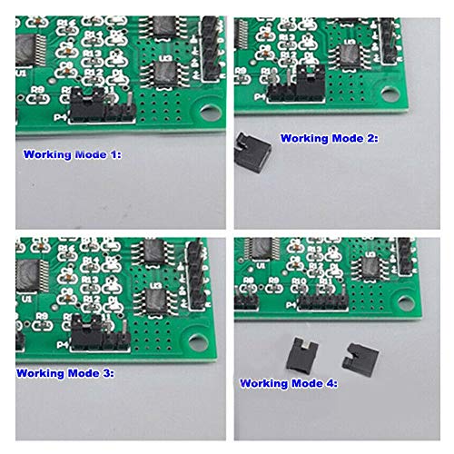 Acxico 1Pcs 2Phase/4Phase Mini Stepper Motor Driver Board Speed Controller DIY DC 5V~12V