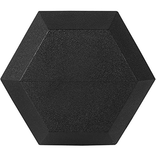 Fitvids Rubber Coated Hex Dumbbell Set with Storage Rack, 100/150/200/550 LB Hand Weight Set with Anti-Slip Grip for Home Gym - size: Dumbbell: 15LBS Pair