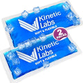 Ice Packs for Injuries Reusable (2 Pack) – Flexible Gel Ice Pack for Knee, Shoulder, Back – Soft Hot & Cold Therapy – Kinetic Labs - size: Regular (Pack of 2)