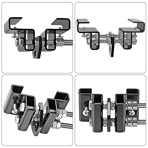 Dolibest Heavy Bag Mount, Punching Bag Hanger, I Beam Hanger, Heavy Bag Hanger for Punching Bag Accessories, Punching Bag Bracket, Beam Hanger with Swivel Hook, Ceiling Mount for Boxing Bag - color: I-beam hanger-360°+ 180° rotation-1Pack