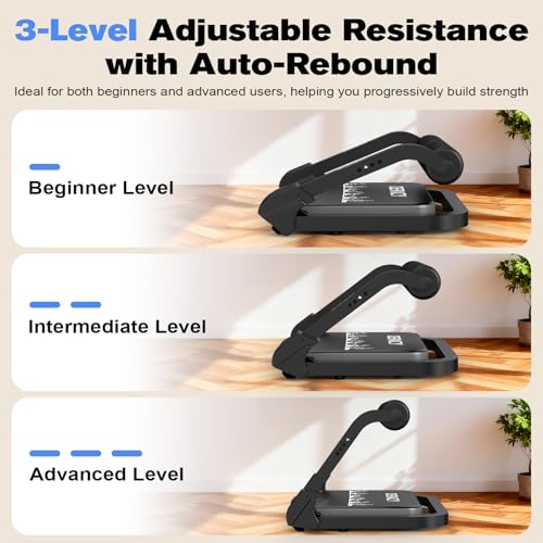 DERACY Sit Up Exercise Equipment, Adjustable Ab Machine, Multi-Functional Sit Up Machine, Ab Workout Equipment, Ab Trainer Machine for Women Men - color: Gray - Black