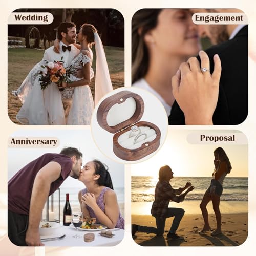 wood ring box (F-custom) - color: F-custom