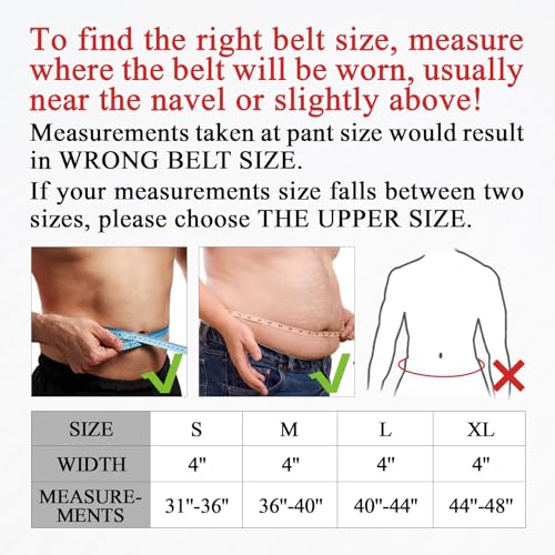 Weight Lifting Belt, 10mm Thick, 4-Inch Wide Heavy Duty Leather Lever Gym Belt, Ideal for Weightlifting, Squats, Deadlifts, Powerlifting, Cross Training and Weight Training - color: White, size: L(40"-44")