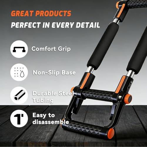 Twister Arm Trainer with Push-Up Grips, Adjustable Resistance (20-90LB), Unisex Chest Workout Equipment, Spring Resistance Exerciser for Muscle Building & Shaping - size: 40-90lbs