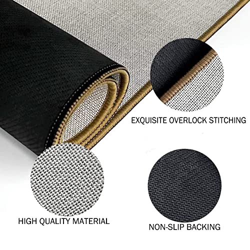 Mingnei Lake House Doormat Door Mat for Home Entrance, Nautical Anchor Floor Mats for House Front Indoor Inside Outdoor Outside Entryway Rug 30 x 17 Welcome Mat