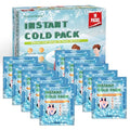 SuccorWare 10 Pack Instant Ice Packs for Injuries(4.9''x5.9'') Disposable Cold Packs for Pain Relief, Swelling, Sprains & Outdoor Activities - size: 10 Packs(4.9''x5.9'')