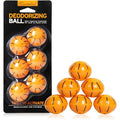 MAXIMILIAN Shoe Deodorizer Balls 6pcs Orange Shoe Fresheners Balls | Shoe Freshener Balls,Shoe Balls Odor Eliminator,Sneaker Balls Deodorizers Strong,Shoe Odor Elimination for Shoes Wardrobe