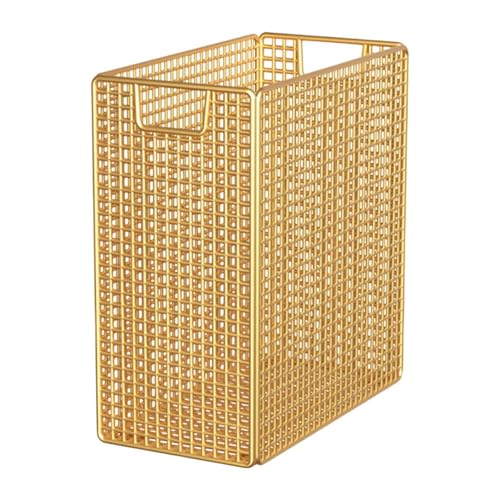 Yoga Mat Storage Rack Fitness Equipment Organizer Portable with Handle Laundry Hamper Basket for Bedroom Workout Room Dorm, Gold
