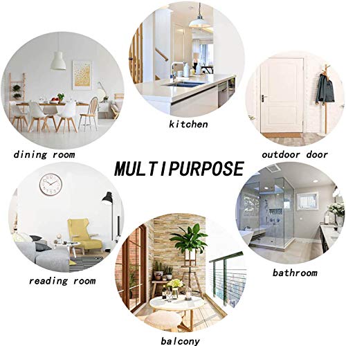 Joelmat Watch Your Step Entrance Non-Slip Indoor Rubber Door Mats for Front Door/Bathroom/Garden/Kitchen/Bedroom 23.7" x 15.9" - size: 15.9x23.7 Inch