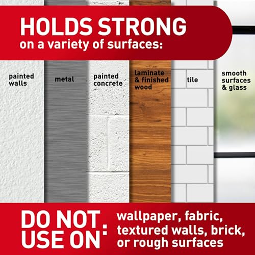 Command 10 lb X-Large Matte Black Triple Hooks, 3 Hooks and 12 Strips, Damage-Free Hanging with Adhesive Strips, No Tools Wall Hook for Hanging Decorations in Living Spaces - style: 3-Pack