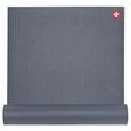 Manduka PRO Yoga Mat - 6mm | Lifetime Durability | Hygienic Construction | Premium Studio Quality | Teacher Approved - color: Thunder, size: 68" x 26"