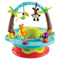 Summer by Bright Starts Deluxe SuperSeat, Wild Safari, Fun Baby Seat for Sitting Up, Playtime, and Meals, Ages 4 Months to 4 Years - color: Wild Safari