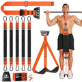 SERTT Adjustable Pull Up Assistance Band, Heavy Duty Assisted Pull Up Bands Support 375lbs, Upgrade Pull Up Bar Resistance Band for Assist Pullup Home Gym Strength Training - color: Orange