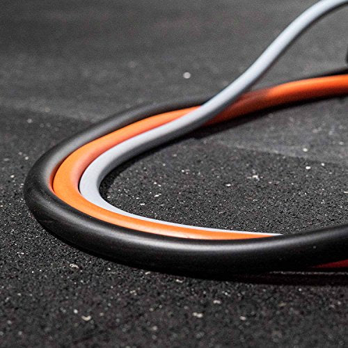 REP Fitness Tube Resistance Bands with Handles – Exercise Bands for Home Fitness Training and Strength Training - style: Light – 9mm