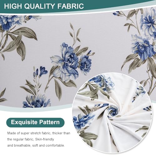 NILUOH Wingback Chair Slipcover 2-Piece Stretch Wingback Chair Sofa Slipcover Armchair Cover Printed Furniture Protector Couch Soft with Elastic Bottom for Living Room - color: Lzk-02