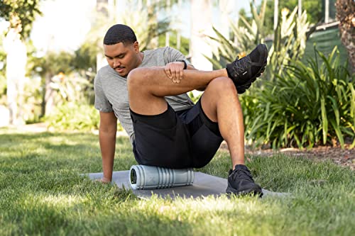 TRIGGERPOINT Performance Therapy Grid Patented Multi-Density Foam Massage Roller (80% Recycled) Exercise, Deep Tissue Muscle Recovery - Muscle Pain&Tightness, Improves Circulation (13"), Blue