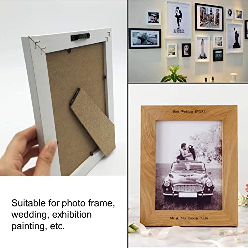 150 Pack Small Sawtooth Picture Hangers Steel Picture Hangers Picture Frames Hangers with Screws Picture Hang Solutions, for Hanging Clock Paintings Artwork Picture Frame Hook Photos (Black ) - color: Small Black -150 Pack