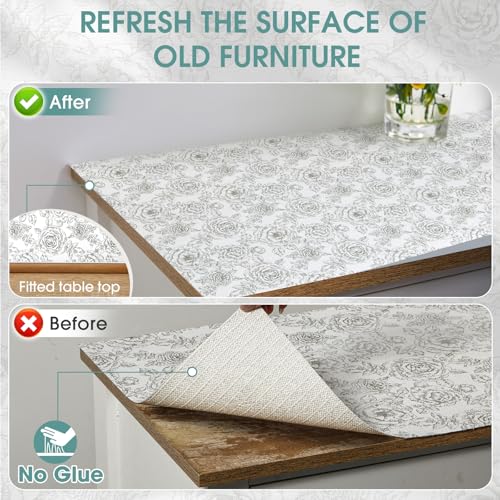 Drawer and Shelf Liner, Non-Slip Kitchen Cabinet Liners Non-Adhesive Thick Strong Grip Waterproof Washable Mats Protect Dresser Shelves Cupboard Bathroom Cabinets, Rose, 12 in X 10 FT - color: Rose, size: 11.8"W x 118"L