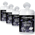 Prevention Wipes – Multi-Surface Cleaning Wipes for Everyday Use – Canister, 160 Count (Pack of 4) - size: Wipes Canister (4 Pack)