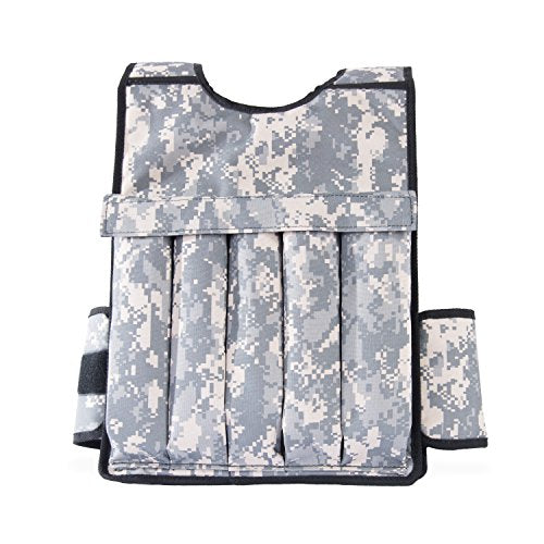 CAP Adjustable Weighted Vest 20–150 lbs for Strength Training, Running & Workouts, Weight Vest for Men & Women, Fitness Training Vest - style: 40lbs-B