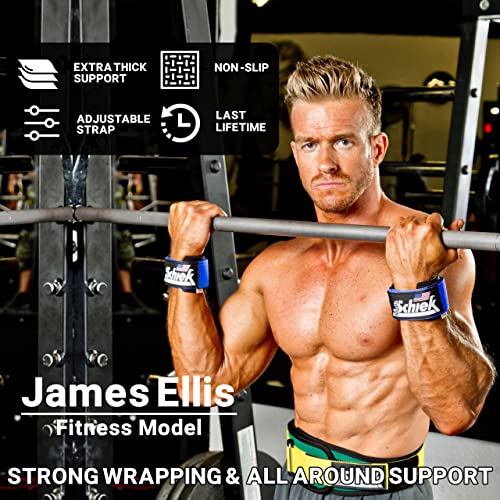 Schiek Sports Model 1100 WS Ultimate Weightlifting Wrist - color: Blue
