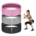 Resistance Bands, Fabric Workout Bands for Women & Men, Cloth Booty Resistance Loop Bands, Thick Squat Bands for Butt/Legs/Thigh/Hip/Glute Excersing - color: Pink/gray/black