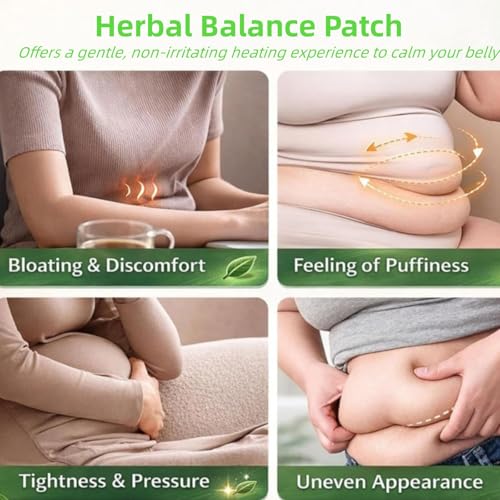 CRIVERY Hanpo Japanese Herbal Patch Pad Balance, 2 Boxes Japanese Herbal Balanc Patches, Comfort Non-Irritating Design Patch, Easy Topical Use(10 Patches)