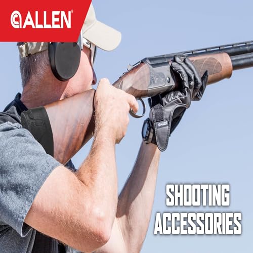 Allen Company Recoil Eraser II Slip‑On Pad – Universal Rifle & Shotgun Recoil Reduction Sleeve – Cushioned Silicone for Enhanced Comfort & - size: Large