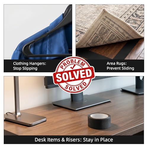 WELSTIK 4" Wide Premium Rubber Grip Tape,Extra Large Non-Slip Adhesive Wrap for Game Controllers,Mouse, Gear & Tools,Soft Shock-Absorbing Texture, Barefoot Friendly Mat for Skateboard, Stairs & Rugs - size: 4inch*16.4ft