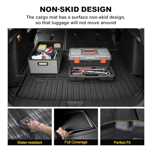 TTX LIGHTING Cargo Liner for 2024 2025 2026 Chevy Trax | Custom Fit Trunk Mat for Chevrolet Trax 2024 2025 2026 All Weather Protection Waterproof Cargo Tray - style: Cargo Liner