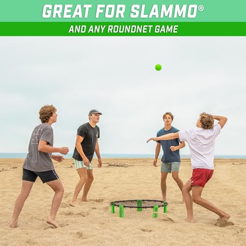 GoSports Slammo Official Replacement Balls 3-Pack - Works for All Roundnet Game Sets - Choose Between Competition Size or XL Size Balls - color: Competition