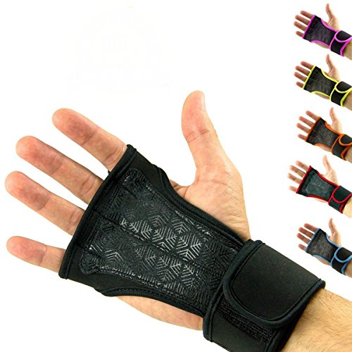 Mava Sports Cross Training Gloves with Wrist Support for WODs,Gym Workout,Weightlifting & Fitness-Silicone Padding, No Calluses-Suits Men & Women-Weight Lifting Gloves for a Strong Grip - color: Black, size: X-Small