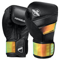 Hayabusa T3 Boxing Gloves - Sparring | Sparring Gloves, Muay Thai Gloves, Kickboxing Gloves, Heavy Bag Gloves, Boxing Gloves for Men and Women, Boxing Gloves - color: Black/Iridescent, size: 14oz