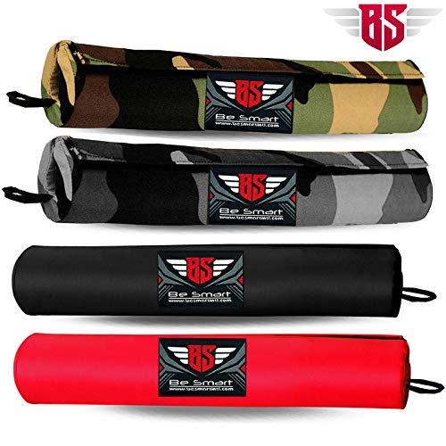 Be Smart Barbell Pad Squat Pad Hip Thrust Pad for Neck and Shoulder Support for Squats, Lunges, Hip Thrust, Weightlifting – Neck Protective Support – Squat Bar Pad Barbell for Standard Bars.