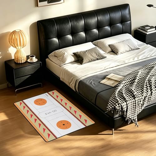 Office Chair Mat-Chair Mat for Hardwood Floor- Evangelion EVA-00 Capsule Series Inspired Design, Anti-Slip, Easy Clean & Machine Washable (35"×47") - color: Eva-00