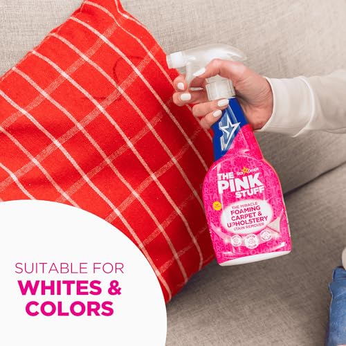 Stardrops - The Pink Stuff - The Miracle Foaming Carpet & Upholstery Stain Remover (Pack of 2) - size: 16.9 Fl Oz (Pack of 2)