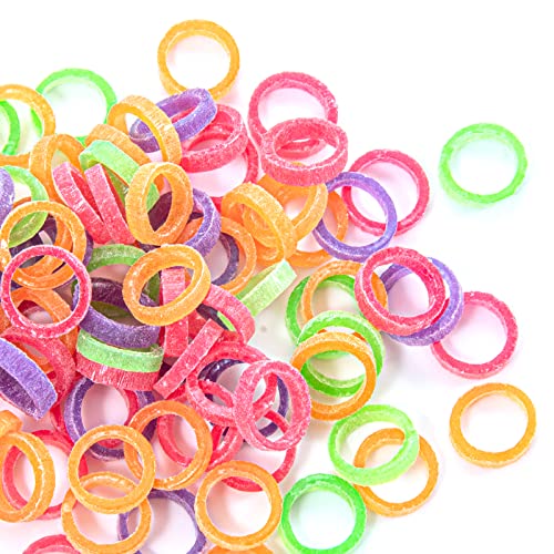 JMU Orthodontic Elastics 1/4 Medium, 100 Pack Dental Rubber Bands | Orthodontic Rubber Bands for Braces, Intraoral Elastic Bands, Latex Free, Neon, Made in USA - size: 1/4 Medium