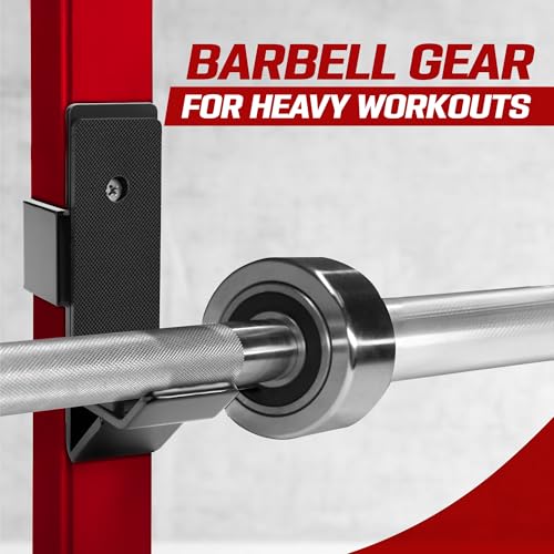 Yes4All Olympic Weight Plate Holder Attachment - color: C. Pair of J Hooks, size: Fit 3x3" Rack with 1" or 5/8" Hole