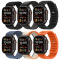 6 Pack Sport Band - Compatible with Apple Watch Ultra 2/Ultra Bands 49mm 45mm 44mm Men Women,Breathable Trail Loop+Alpine Loop+Ocean Bands for iWatch Ultra 2/Ultra Series 10 46mm SE 9/8/7/6/5/4 - color: 6-Color-2