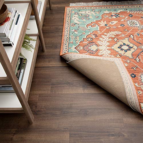 Mohawk Home Non Slip Rug Pad 3' x 12'- 1/4" Thick Felt + Latex Rubber Gripper - Dual Surface Cushion for Hardwood, Carpet, Tile Floors, Made in USA - size: 3' x 12' (Rectangular), style: 1/4 Inch Dual Surface Rug Pad