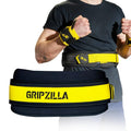 GRIPZILLA Weight Lifting Belt for Men & Women – Gym Belt for Back Support, Powerlifting, Deadlifts, Squats, Bodybuilding, Workout, Cross Training, Quick Lock Buckle Weightlifting Belt, Fitness Gear