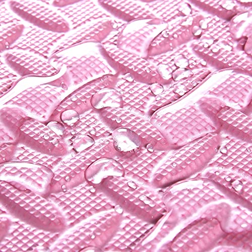 Foam Play Mat for Baby, 0.4 Inch Thick Foam Interlocking Floor Mats, Soft Non-Toxic Baby Playmat, Solid Colored Puzzle Play Mat Kids Floor Mats for Toddler, 16 Tiles(White/Light Gray/Pink) - color: White/Light Gray/Pink, size: 16 Pcs/47.2*47.2