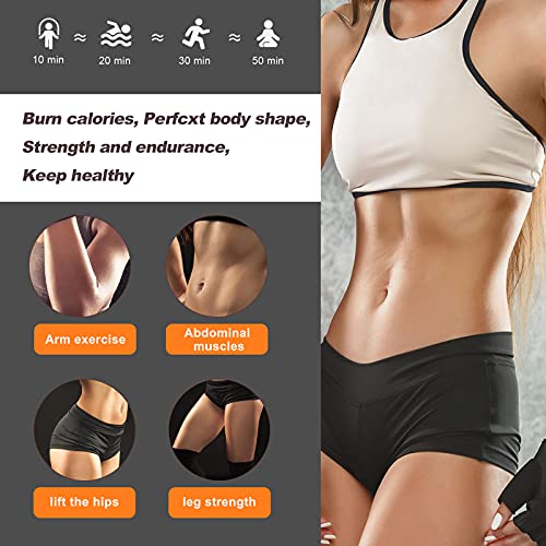 Cordless Jump Ropes, Bod Ropes Beachbody Mbf, Best for Fitness and Weight Loss, Ropeless Jump Rope with Weighted Ball for Women, Men