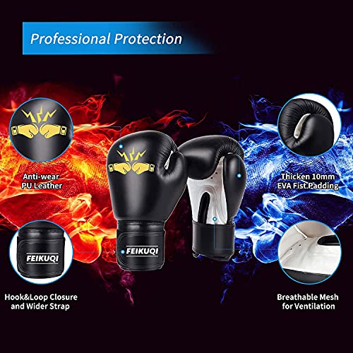 Punching Bag for Adults, Boxing Bag with Stand 70''-205lbs Freestanding Punching Bag for Adults - Kickboxing Bag for Home Gym Office - color: Punching bag with gloves
