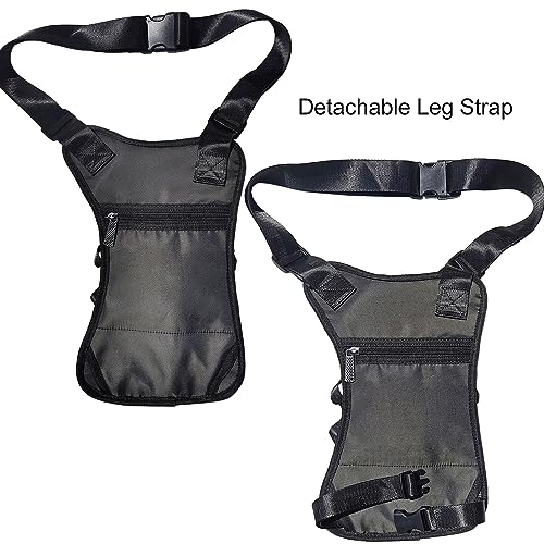 Thigh Pack, Larswon Leg Bag Thigh Pouch Bag Tactical Waist Bag Motorcycle Bag Waterproof - color: D- Teal, size: Medium
